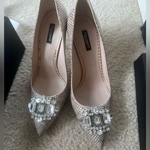 Snakeskin Dolce & Gabana heels-authentic purchased from the store